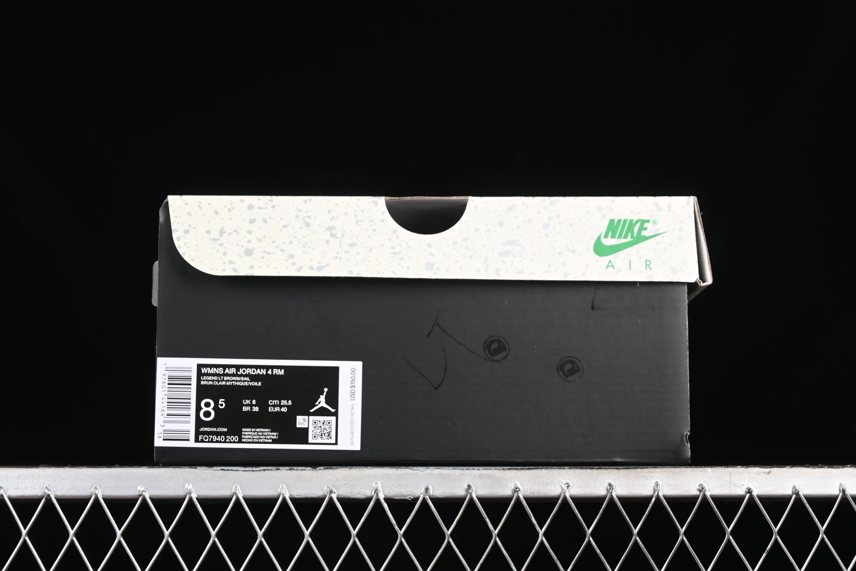All categories Air Jordan Jordan series basketball shoes Air Jordan 4 Air Jordan 4 "Remastered" AJ4 Joe 4 remake white gray FQ7940-200